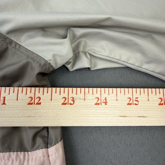 The North Face Class V Pathfinder 1/2 Zip Hooded Pullover Jacket Women's L Pink - Picture 10 of 12